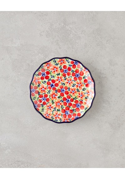 English Home Botanic Stoneware Pasta Tabağı 16 Cm Renkli Çok Renkli