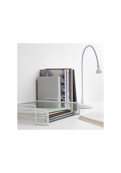 Metal Evrak Rafı 34x24x7 Cm 4'lü Set Katlı Dosyalık Beyaz Raf Çelik Dosyalama Beyaz - 693851319 Diğer