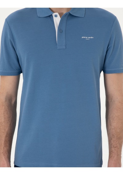 Pierre Cardin Erkek Mavi Tişört 50310147-vr036 Mavi
