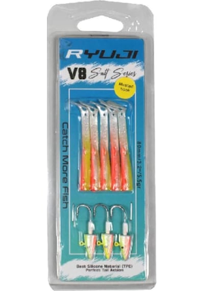 V8 8cm 5,5gr Lrf Silikon Yem