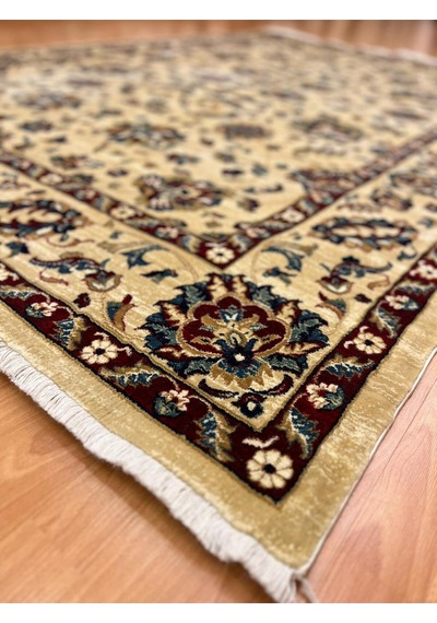 İran Çiçek Bahçesi 200 X 300 Yün Halı Bej