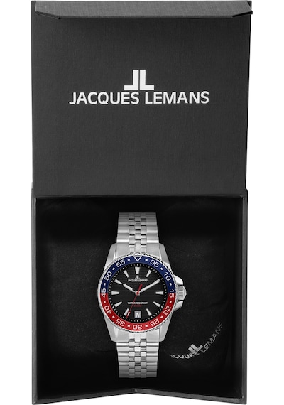 Jacques Lemans 1-2205k Lıverpool Dıver Erkek Kol Saati Gümüş - Mavi