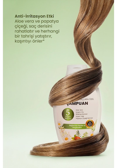 Royues Argan Yağlı Sülfatsız Şampuan 300 ML