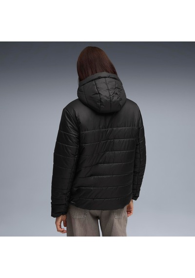 Puma Ess Hooded Padded Jacket Kadın Yetişkin Ceket Siyah