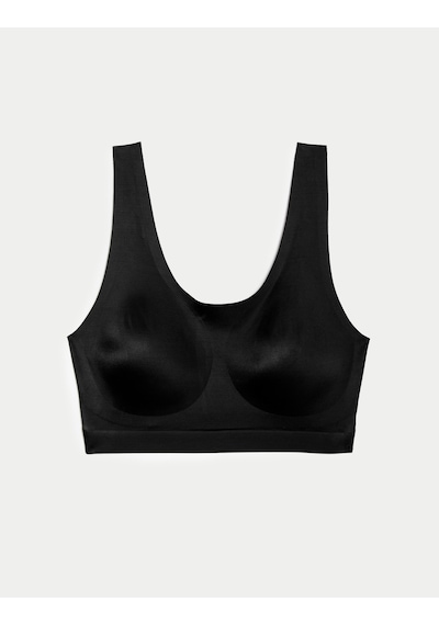 Marks & Spencer Flexifit Balensiz Crop Top Sütyen Siyah