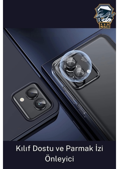 Xiaomi Redmi Note 12 Pro 5g Kamera Koruyucu Temperli Cam Parlak Lens Koruma Eko Cl-07 Zore