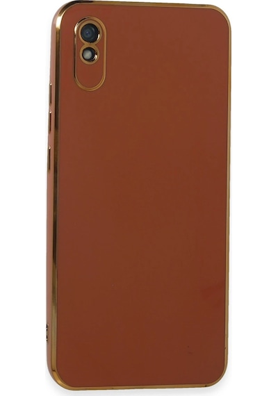 Cosmotex Newface Xiaomi Redmi 9a Kılıf Volet Silikon - Kırmızı