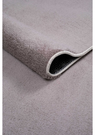 Vl Oval Comfort Ponpon Saçaklı Peluş Post Yolluk Kahverengi Oval Kahverengi Saçaksız