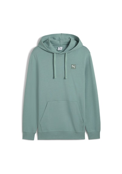 Puma Essentıals Elevated Erkek Kapüşonlu Sweatshırt 690900 30 Yeşil