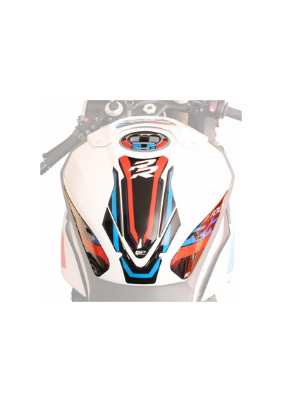 GP Kompozit BMW S 1000 RR 2019-2024 Uyumlu Tank Pad Seti Beyaz
