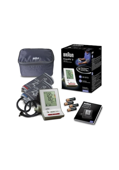 Braun ExactFit 3 BP6000 Tam Otomatik Üst Koldan Ölçer Tansiyon Aleti