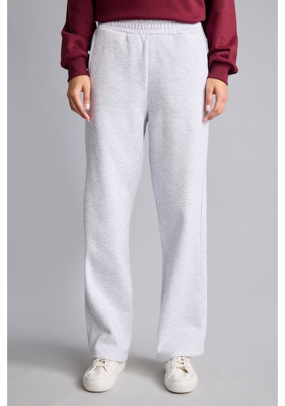 Defacto Beli Lastikli Straight Fit Kalın Kumaş Pantolon I3314ax26wngr93 Gri-gr93