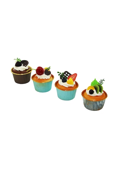 Buzdolabı Magneti - Mini Muffin Tasarımlı - Karışık Model Diğer