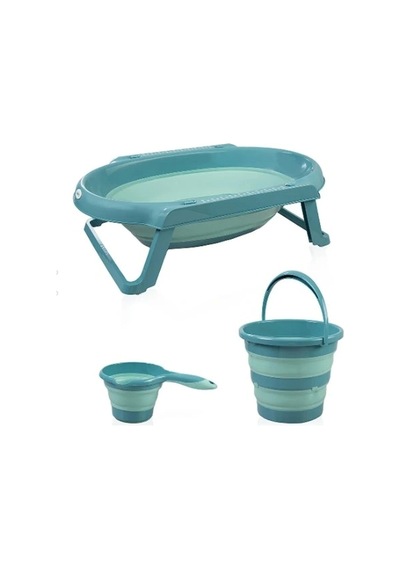 Nessiworld Katlanır Banyo Küvet Seti 765 Turkuaz