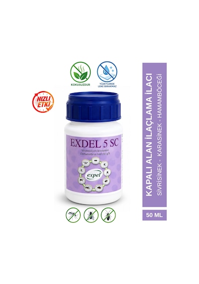 Exdel 5 SC Süspansiyon Konsantre 50 ML