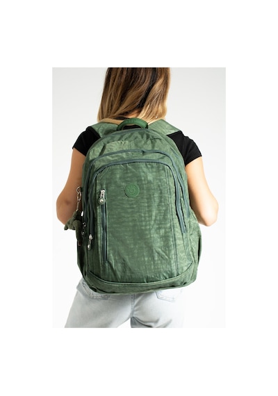 Ultra Hafif Çok Cepli Su Geçirmez Sırt Çantası Unisex Haki Yeşili Model: 571-1d - Haki