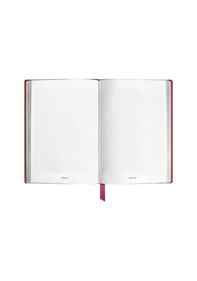 Montblanc Saffiano Deri Kırmızı Orta Boy Defter 134764