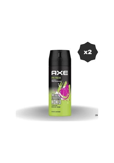 Deodorant Epic Fresh 150 Ml - 2 Adet