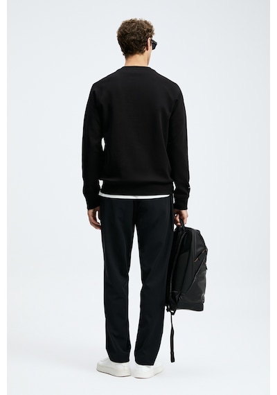 Lufian Cooper Erkek Sweatshirt 112030198 Siyah