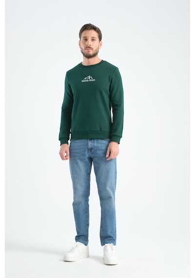 Shooter Sportwear Ribey Tekstil İth.ihr.san.tic.ltd.şti Erkek Üç İplik Sweatshirt Şardonsuz Pamuklu Regular Fit Bisiklet Yaka Spor Sweat Koyu Yeşil Shooter Sportwear Ribey Tekstil İth.ihr.san.tic.ltd.şti Erkek Üç İplik Sweatshirt Şardonsuz Pamuklu Regular Fit Bisiklet Yaka Spor Sweat Koyu Yeşil