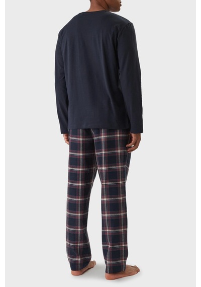 Boss Erkek Pijama Takımı 50550777 460 Lacivert Lacivert