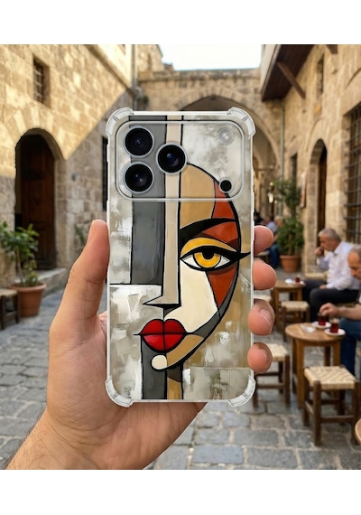 Printify Infinix Note 50 Pro İle Uyumlu Şeffaf Silikon Kılıf Uv Baskılı Esnek Tpu Kapak Çözüm No6