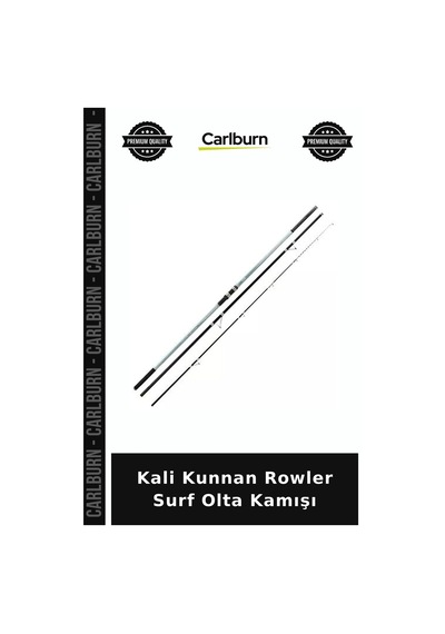 Özel Üretim Kali Kunnan Rowler Surf Olta Kamışı Doğa Erkek Hediye Avcılık