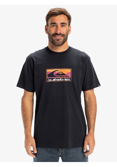 Quiksilver Quıksılver Dark Navy Ev Gradıent Box Ss Erkek T-shırt Eqyzt08045-ktp0 Lacivert