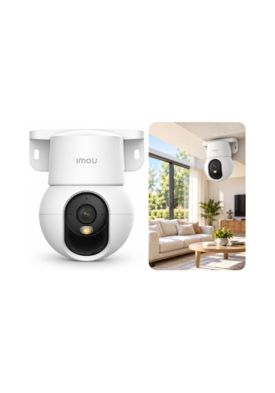 Imou Ipc-ps2mp-5r1 Ranger Ps2m Poe 2.8mm Lens İki Yönlü Ses Renkli Gece Görüş 5mp İç Mekan Bullet Kamera