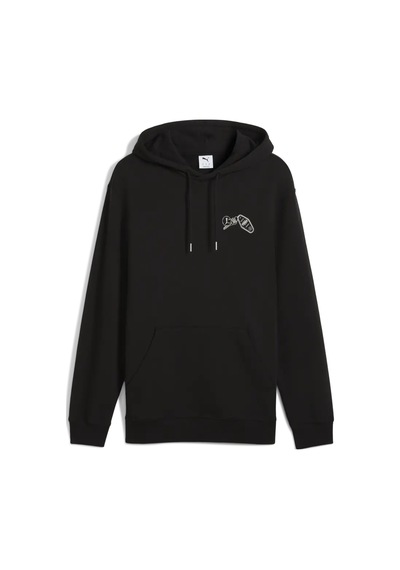 Puma Graphıcs Hotel Hoodie Siyah Erkek Hoodie