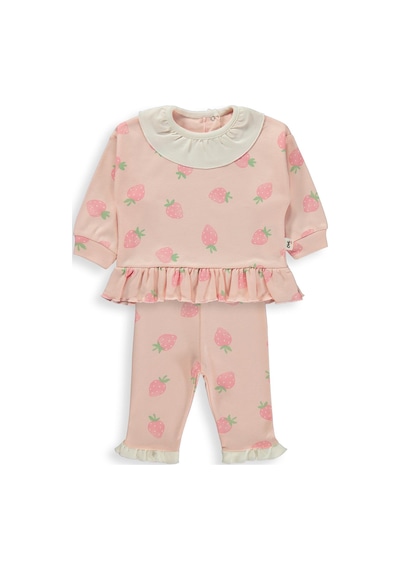 Civil Baby My Lucky Bunny Baskılı 3-18 Ay Takım - Pembe