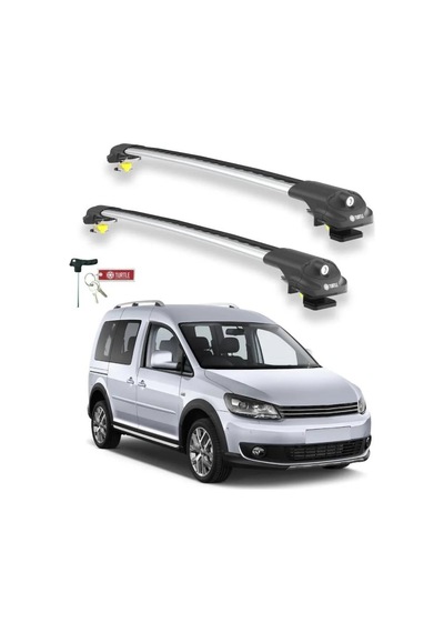 Turtle Volkswagen Caddy 2k 2003-2019 Ara Atkı Air1 Gri