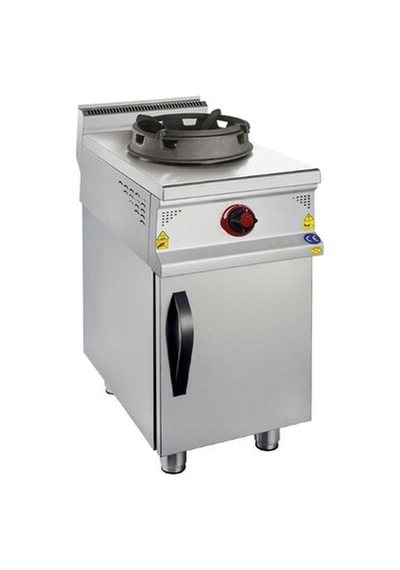 Csa Karacasan 900 Seri Dolaplı Tekli Doğalgazlı Wok Ocak