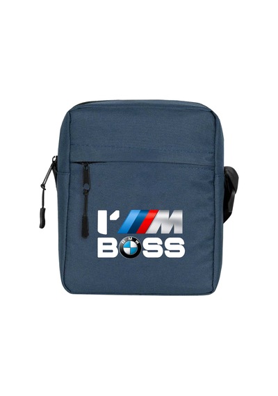 Bmw Im Boos Lacivert Omuz Çantası