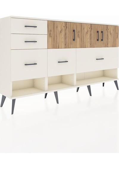 Arges Konsol 3 Raflı 5 Çekmeceli 3 Kapaklı 176x30x99 Aytaşı-çam/aytaşı Atlas Çam/aytası - Aytası Arges Konsol 3 Raflı 5 Çekmeceli 3 Kapaklı 176x30x99 Aytaşı-çam/aytaşı Atlas Çam/aytası - Aytası