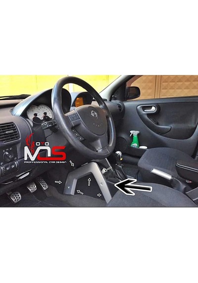 Opel Corsa C Bumerang Sağ Sol Takım Fiberglass Boyasız Uyumlu