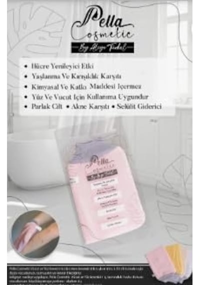 Pella Cosmetic 4 Adet Renkli Duz Banyo Lifi Ve Kesesi