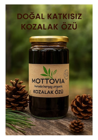Organik Çam Kozalak Özü Pekmezi