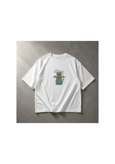Yolo Street Oversize Beyaz Unisex Tişört %100 Pamuk Cthulhu Kedi Baskılı Fantastik Grafik Tasarım Beyaz1e1 Yolo Street Oversize Beyaz Unisex Tişört %100 Pamuk Cthulhu Kedi Baskılı Fantastik Grafik Tasarım Beyaz1e1
