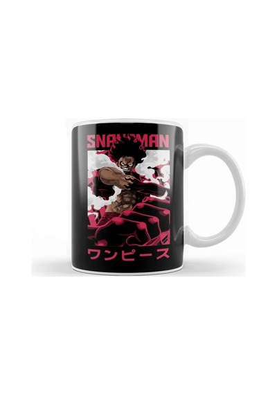 Snakeman Luffy Gear Four One Piece Design Kupa Bardak Porselen Karışık