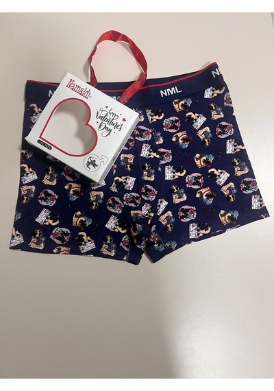 Erkek Dijital Boxer Çok Renkli