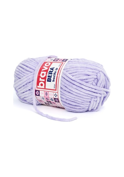 Bera Kadife İplik 100 Gr 120 Metre Renk Kodu: 928 Lila
