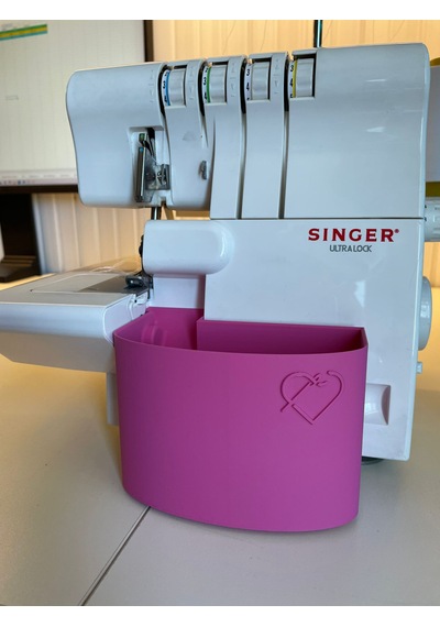 Singer Overlok Çöp Kutusu Fire Kabı Xl Fuşya Pembe 14sh654 14sh75