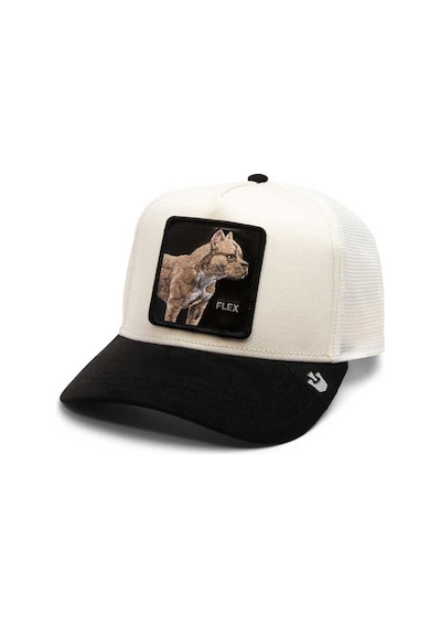 Goorin Bros . The Suede Pitbull Köpek Figürlü Şapka 101-1860 Krem
