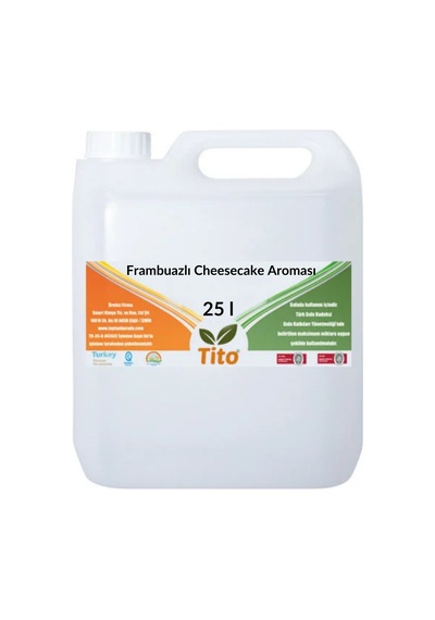 Frambuazlı Cheesecake Aroması 25 Litre