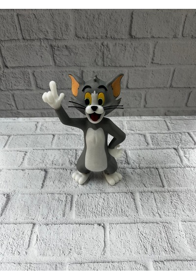 Tom Kedi Biblo 22 Cm Hediyelik Dekoratif Ev Ofis Aksesuarı