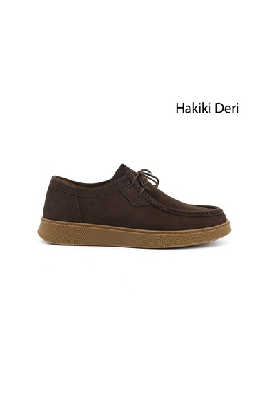 Gönderir Erkek Kahve Nubuk Bağcıklı Hakiki Deri Ayakkabı Ddma86942894 Kahverengi