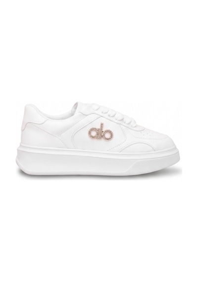 Ayakkabı Fuarı Elit Kcm235 Kadın Klasik Sneaker Beyaz