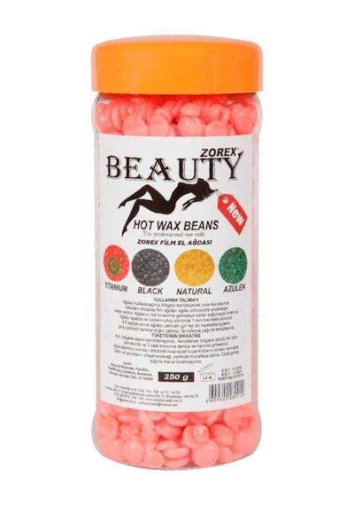 Zorex Beauty Titanyum Turuncu Boncuk Ağda 250 G