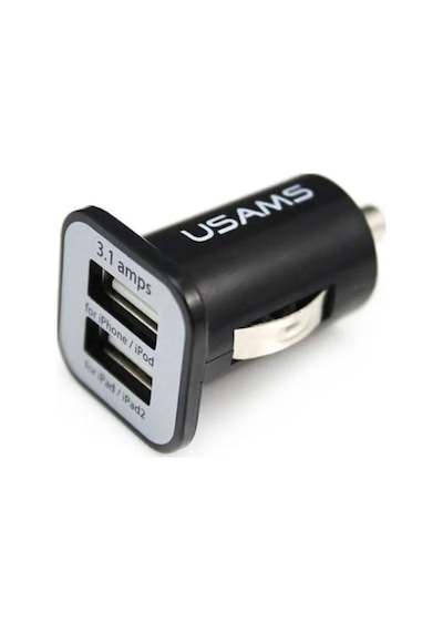 Usb Girişli Araç Çakmağından Şarj Soketi